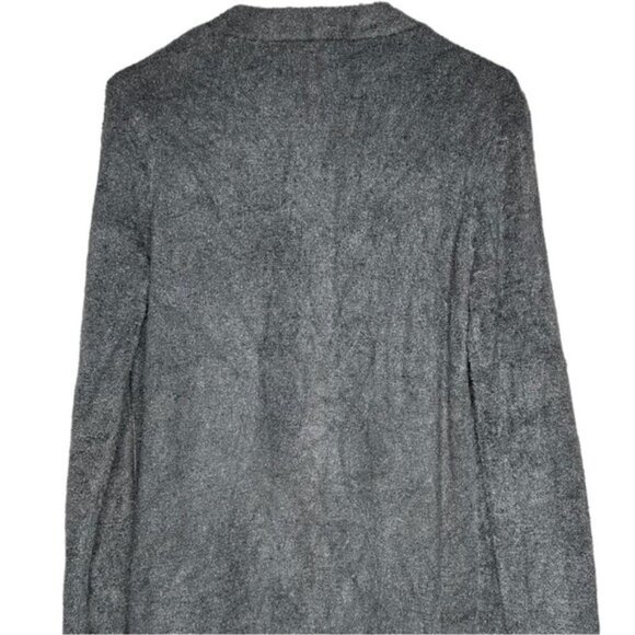 Barefoot Dreams Long Cardigan Carbon Grey Small - Picture 6 of 13
